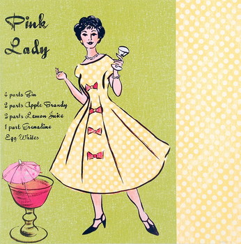 Taidejuliste Pink Lady