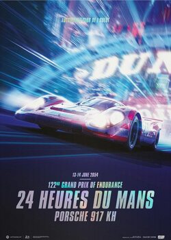 Taidejuliste Porsche 917 KH - Future - 24h Le Mans - 2054