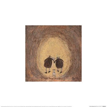 Taidejuliste Sam Toft - A New Beginnig