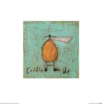 Taidejuliste Sam Toft - Cuddle Up