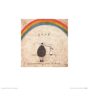 Taidejuliste Sam Toft - Good. Occasionally Poor at First