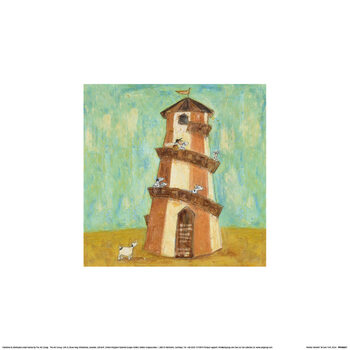 Taidejuliste Sam Toft - Helter Skelter