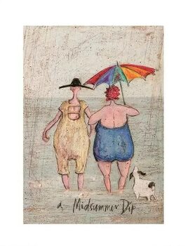 Taidejuliste Sam Toft - Midsummer Dip
