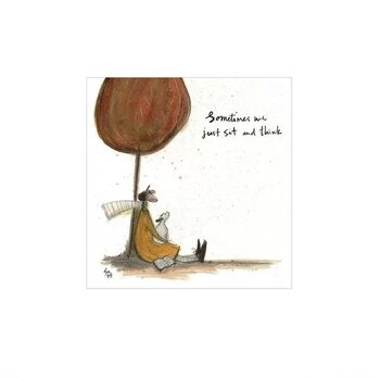 Sam Toft - Sometimes We Just Sit and Think Taidejuliste