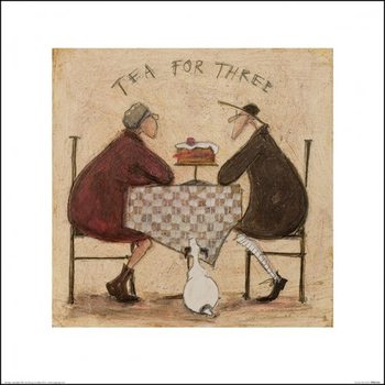 Sam Toft - Tea for Three 7 Taidejuliste
