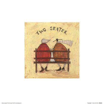 Taidejuliste Sam Toft - Two Seater