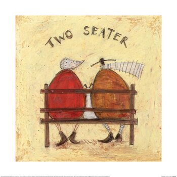 Taidejuliste Sam Toft - Two Seater