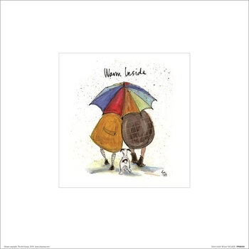 Taidejuliste Sam Toft - Warm Inside