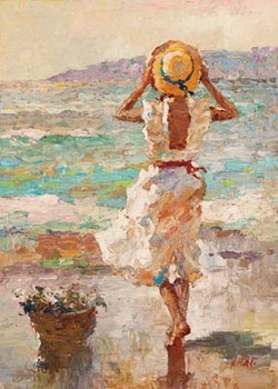 Taidejuliste Seaside Summer I