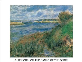 The Banks of the Seine at Champrosay, 1876 Taidejuliste