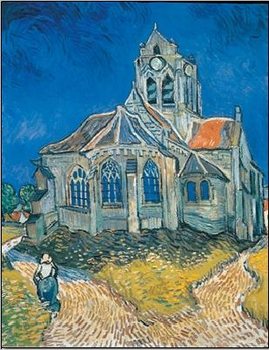 The Church at Auvers, 1890 Taidejuliste