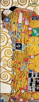 The Fulfillment (The Embrace) part - Stoclit Frieze, 1911 Taidejuliste