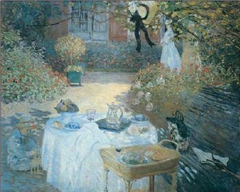 The Lunch (in the Garden), 1872 Taidejuliste