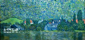 Unterach on Lake Attersee, Austria (part) Taidejuliste