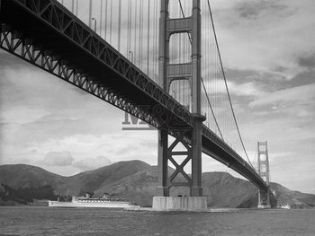 View of Golden Gate Bridge Taidejuliste
