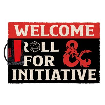 Tapete de entrada Dungeons & Dragons - Roll For Initiative