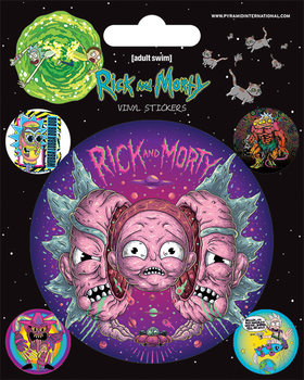 Rick and Morty - Psychedelic Visions Vinyylitarra
