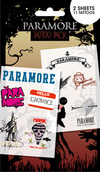 PARAMORE Tarratatuointi