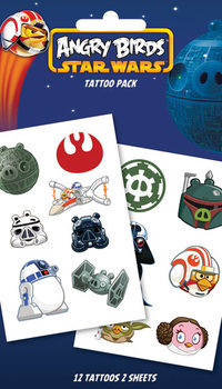 Tattoo ANGRY BIRDS STAR WARS - swoosh