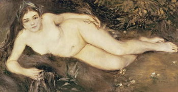 Tela A Nymph by a Stream, 1869-70