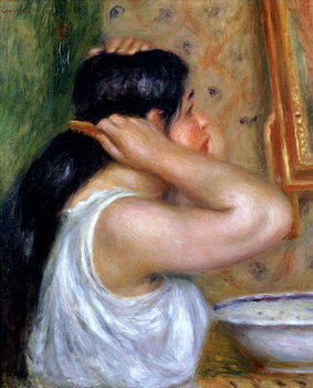 Tela Girl Combing her Hair, 1907-8