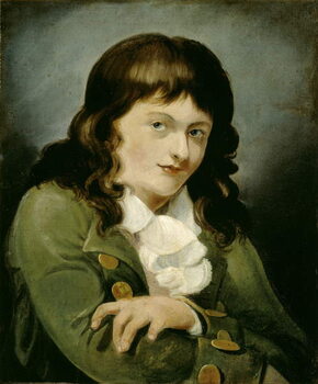 Tela Self-portrait par Turner, Joseph Mallord William , 1791-1792