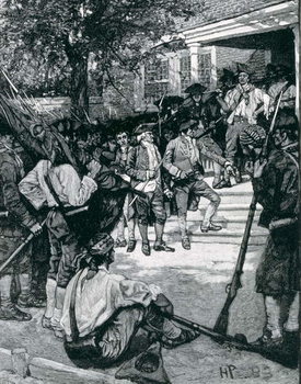Tela Shays's Mob in Possession of a Courthouse