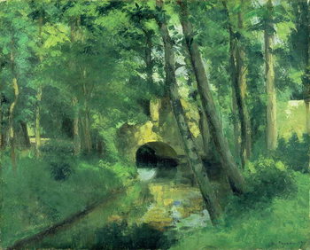 Tela The Little Bridge, Pontoise, 1875