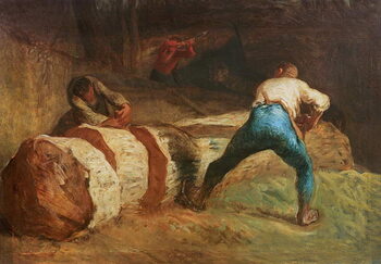 Tela The Wood Sawyers, 1848