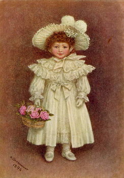 Tela 'Vera Evelyn Samuel', 1896 by Kate Greenaway