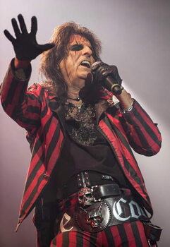 Quadro em tela Alice Cooper