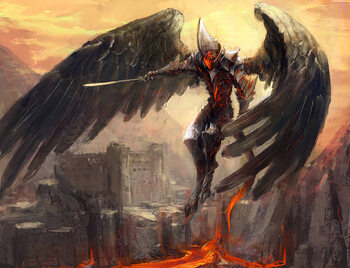 Quadro em tela armageddon
