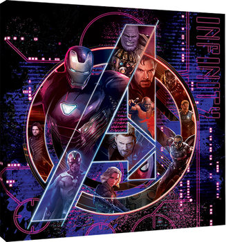 Quadro em tela Avengers Infinity War - Icon Characters