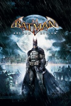 Quadro em tela Batman Arkham Asylum