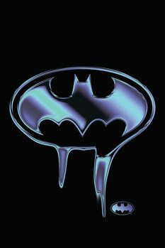 Quadro em tela Batman - Liquid Symbol