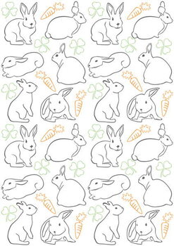 Quadro em tela Bunnies