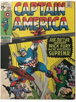 Quadro em tela Captain America - Superman