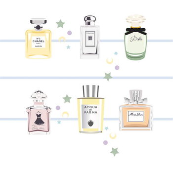 Quadro em tela Classic Perfumes, 2017