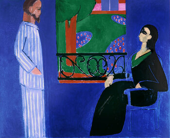 Quadro em tela Conversation, 1908-1912