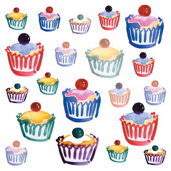Quadro em tela Cupcake Crazy, 2008