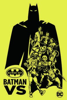 Quadro em tela DC - Batman Day