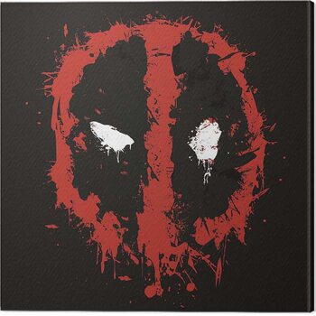 Quadro em tela Deadpool - Splat