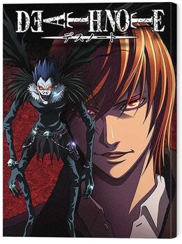 Quadro em tela Death Note - Light and Ryuk