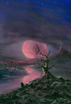 Quadro em tela Eye - Moon