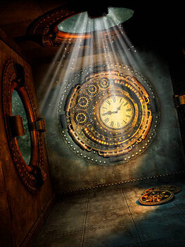 Quadro em tela Fantasy scene