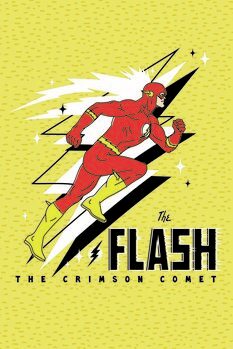 Quadro em tela Flash - Crimson Comet