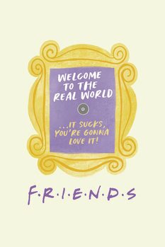Quadro em tela Friends - Welcome