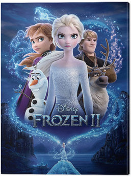 Quadro em tela Frozen 2 - Magic