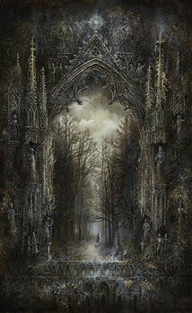 Quadro em tela Gothic Fantasy