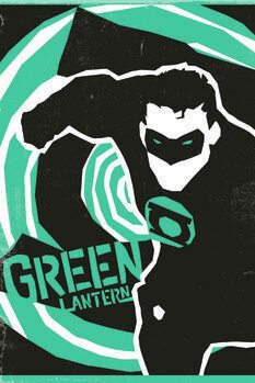 Quadro em tela Green Lantern